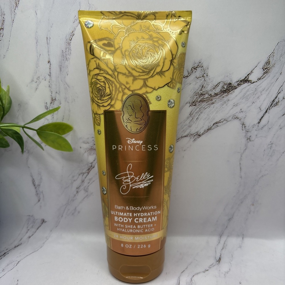 Bath & Body Works Belle DISNEY PRINCESS Ultimate Hydration‎ Body Cream 8oz